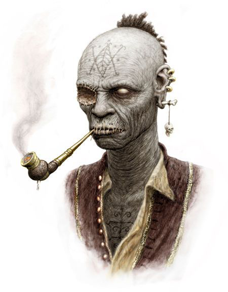 Hector, zombi, teancier du bar de la poussière accumulée