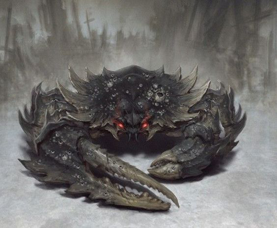 Monstre Crabe géant Sanginaire